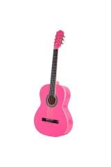 LC 3600 PK Pembe 3/4 Junior Boy Klasik Gitar 11-13 yaş için