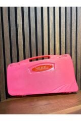 MİTELLO ÇANTALI ÇİFT SIRA PEMBE METALAFON