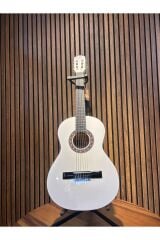 BARCELONA LC 3600 WH 3/4 KLASİK GİTAR BEYAZ (PENA+KILIF HEDİYELİ)