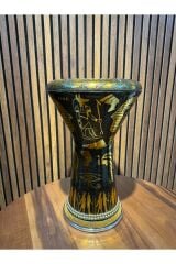 23'lük GAWHARET EL FAN PROFESYONEL DARBUKA (KILIF+YEDEK DERİ+ALYAN HEDİYELİ)