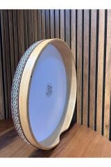 45 CM İÇTEN AKORTLU EL YAPIMI BENDİR (KILIF HEDİYELİ)