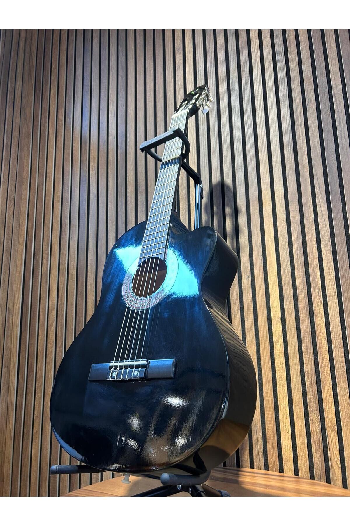 ANGEL ACG 100C-BK KLASİK GİTAR SİYAH (PENA+KILIF HEDİYELİ)