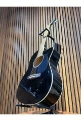 KLAS AKUSTİK GİTAR SİYAH (KILIF+PENA HEDİYELİ)