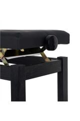 KOZMOS P-310-BK Ayarlı Piyano Taburesi - Siyah