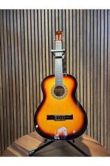 BARCELONA LC 3900 SB 4/4 KLASİK GİTAR TURUNCU (PENA+KILIF HEDİYELİ)