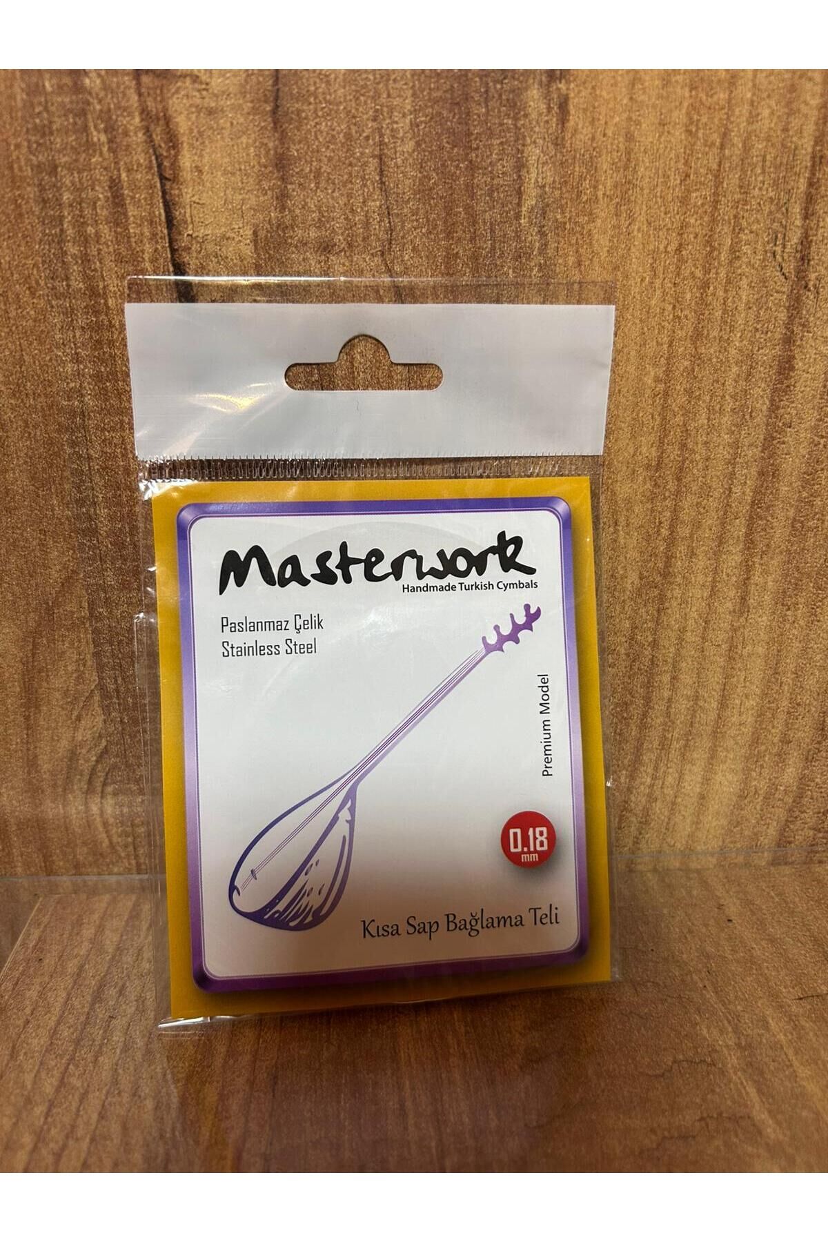 MASTERWORK KISA SAP BAĞLAMA TELİ 0.18MM (PASLANMAZ ÇELİK)