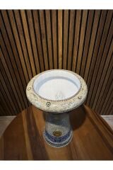 23'lük ALFANU ALEARABIU(EL-ARABİ) SEDEFKAPLAMA PROFESYONEL DARBUKA (KILIF+YEDEK DERİ+ALYAN HEDİYELİ)