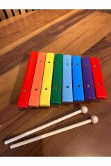 RENKLİ 8 TUŞLU METALAFON