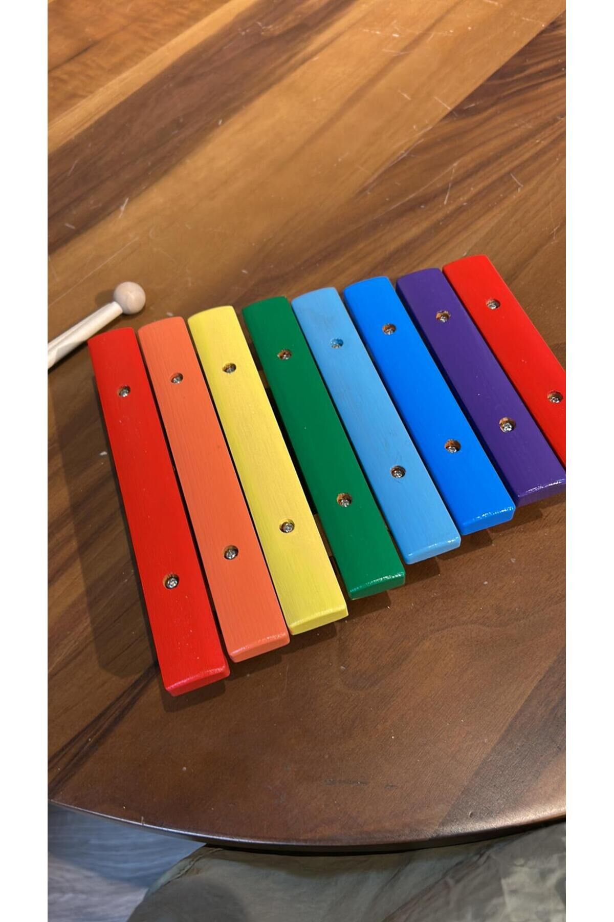 RENKLİ 8 TUŞLU METALAFON