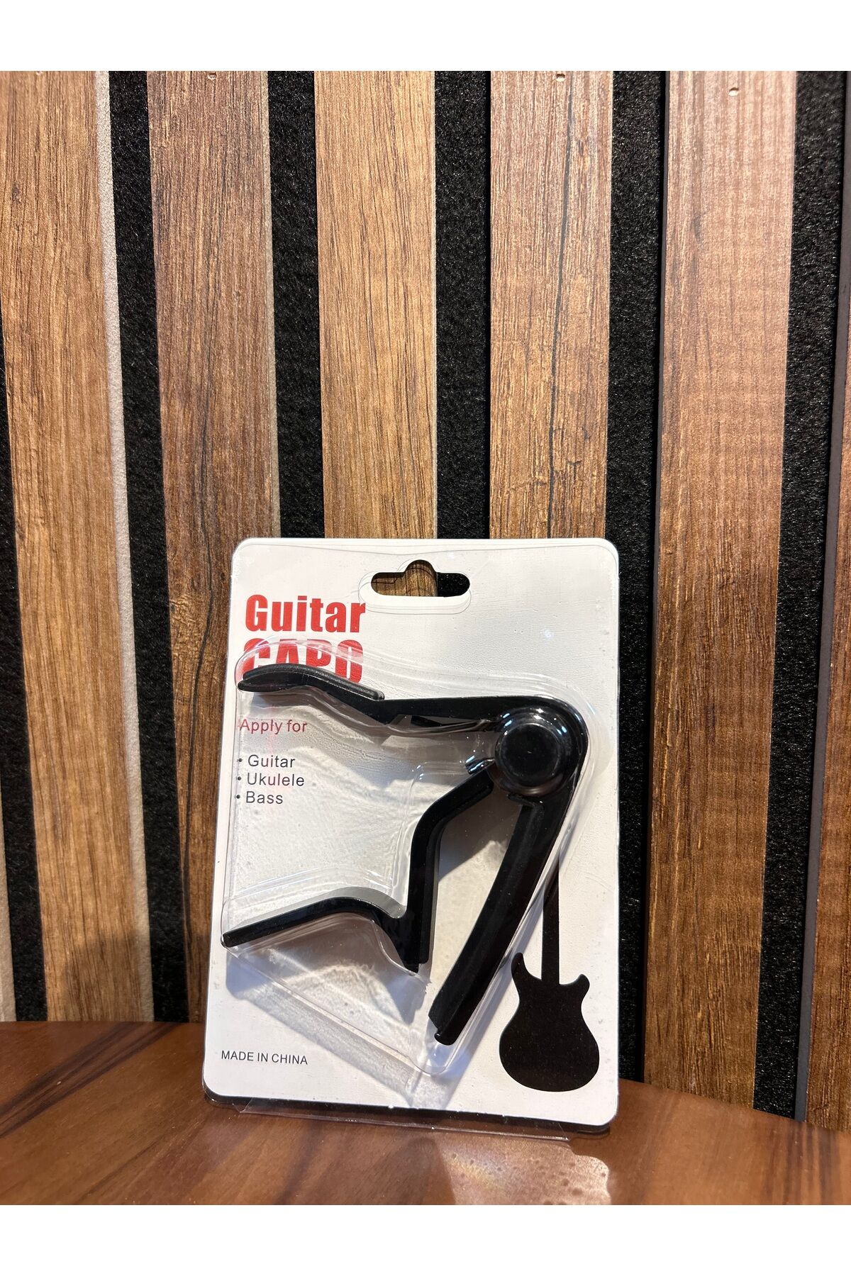 Çelik Siyah Gitar Kaposu