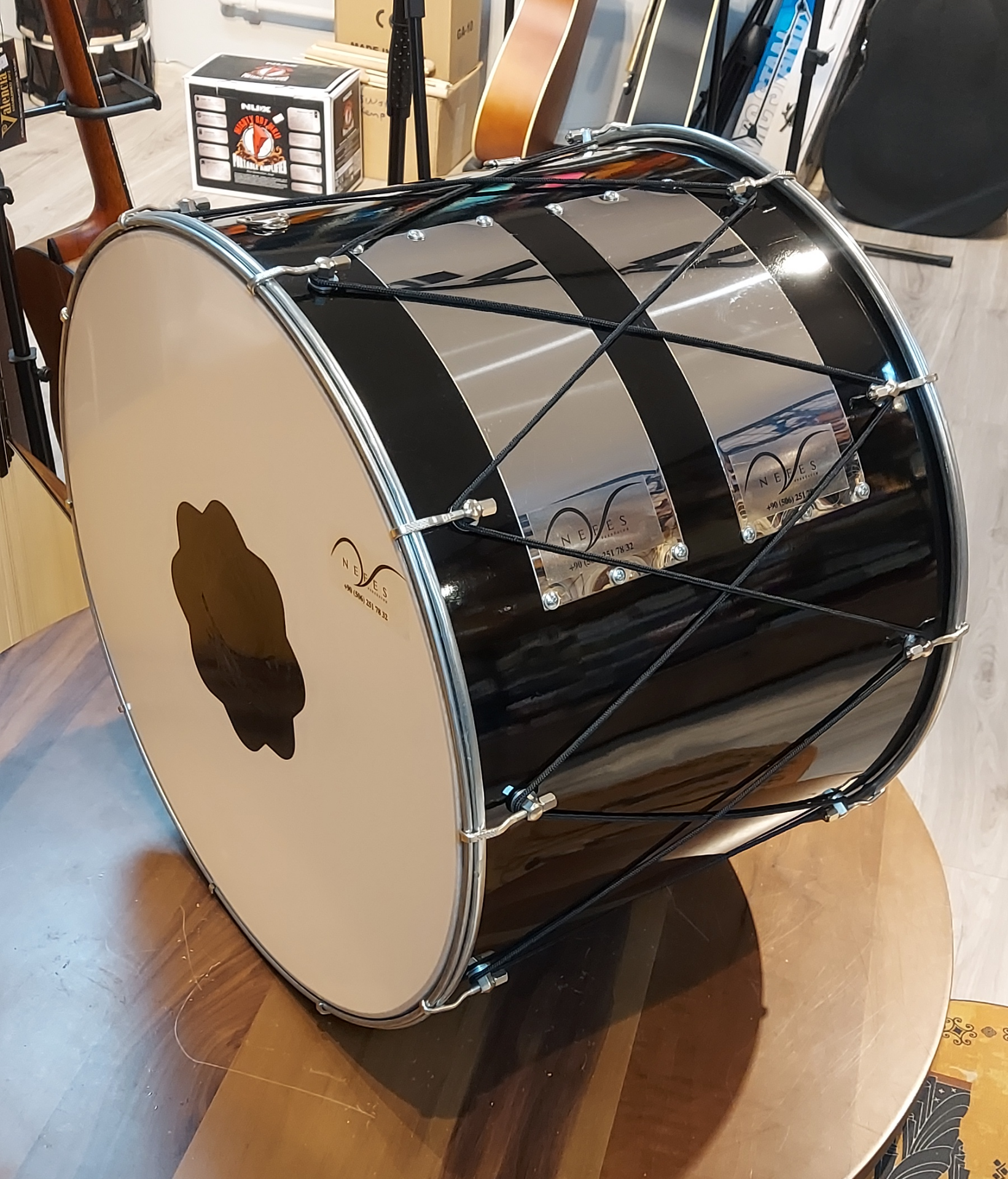 Siyah Kasnak Akortlu Asma Davul