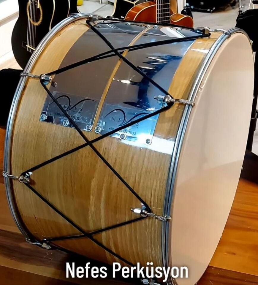 Gürgen Vernikli Kasnak Akortlu Asma Davul