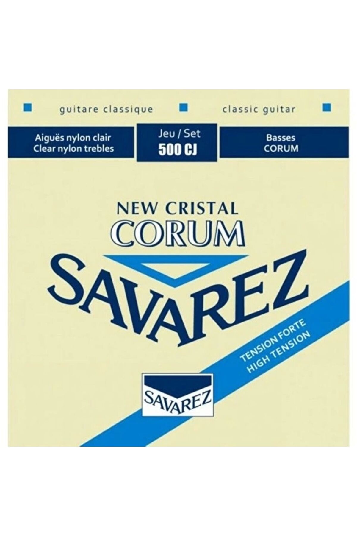 Savarez 500CJ Corum Crystal Blue Forte Klasik Gitar Tel Seti