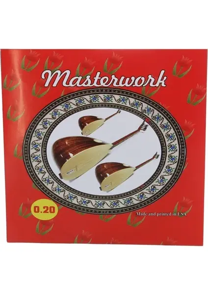 Masterwork 0.20 Uzun Sap Bağlama Teli