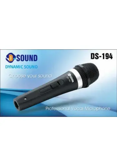 D Sound Ds-194 Kablolu Dinamik Mikrofon Seti