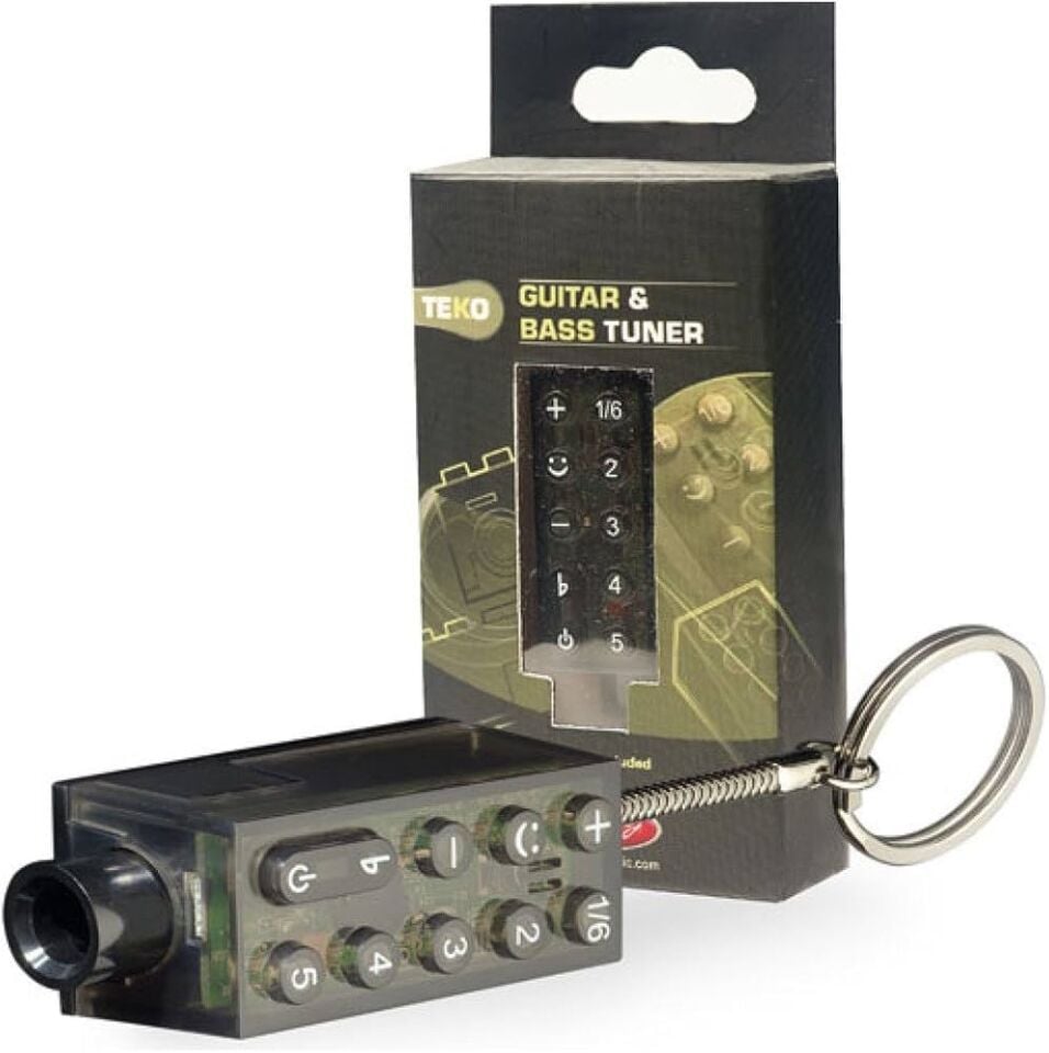 Stagg TEKO Otomatik Gitar ve Bas Akort Aleti Anahtarlık