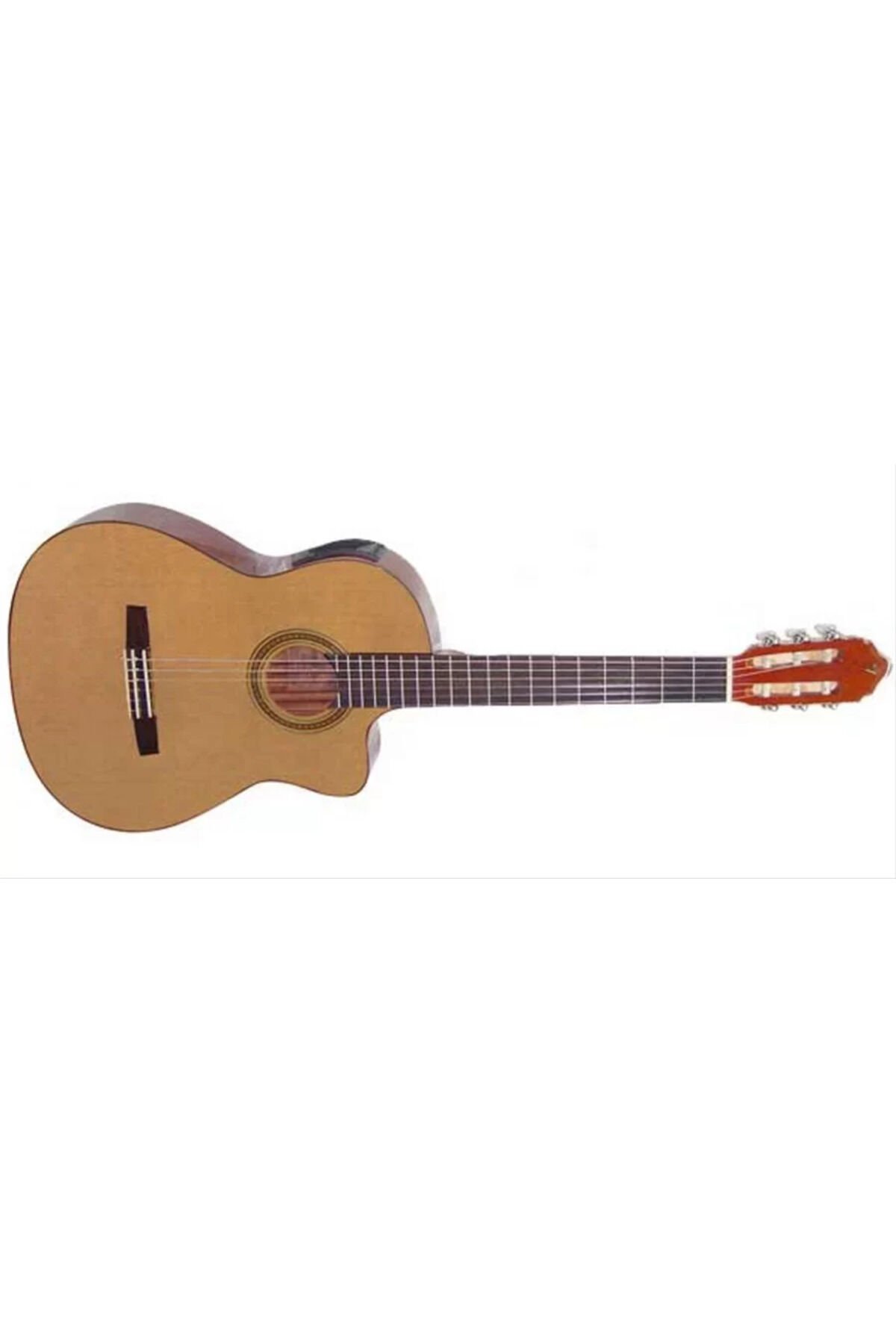 Valencia Cg30rce  Scale 4/4, Parlak Natü Elektro Klasik Gitar