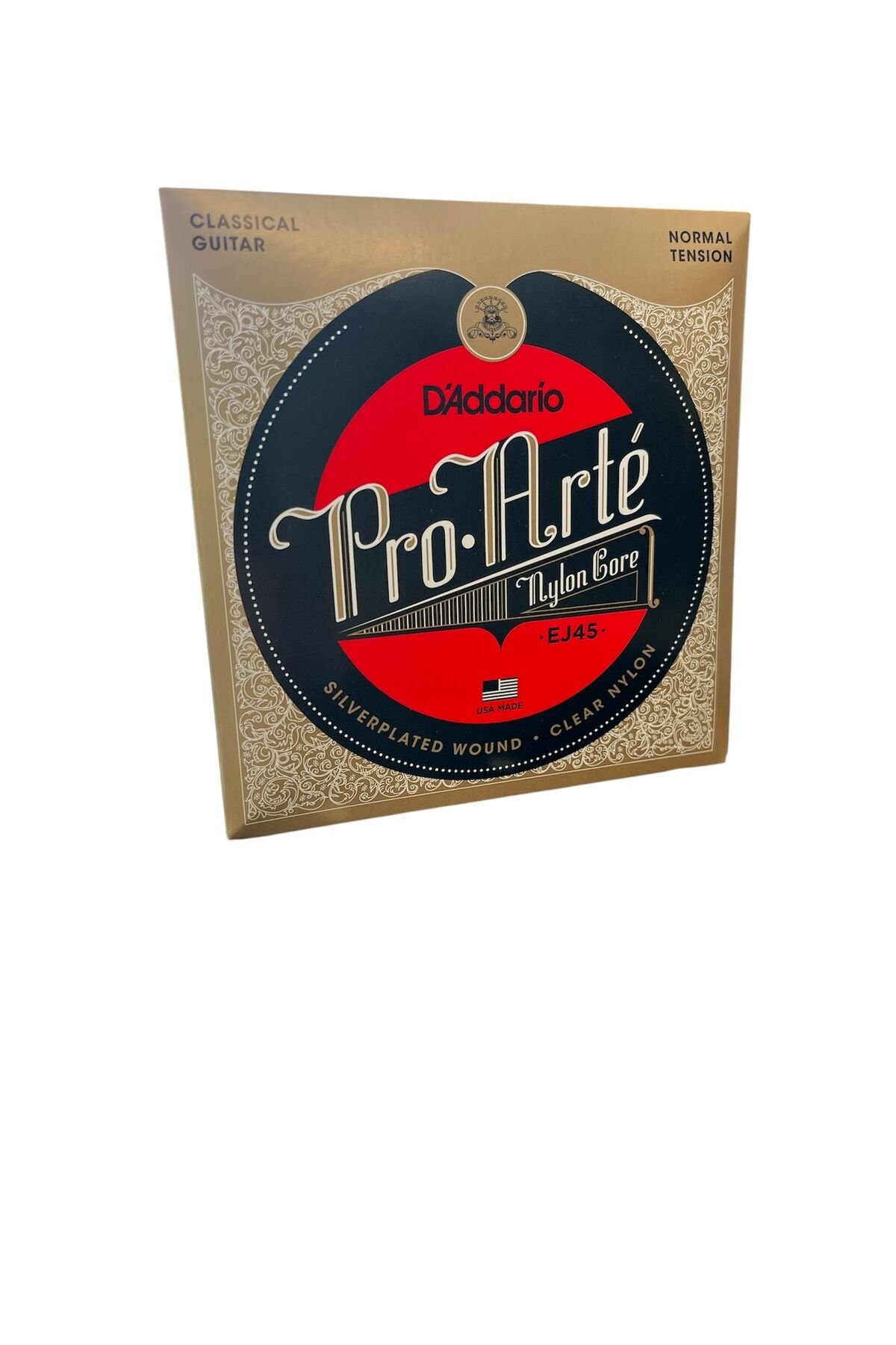 Daddario Ej 45 Klasik Gitar Tel Seti, Pro-arte, Sılverplated Woun