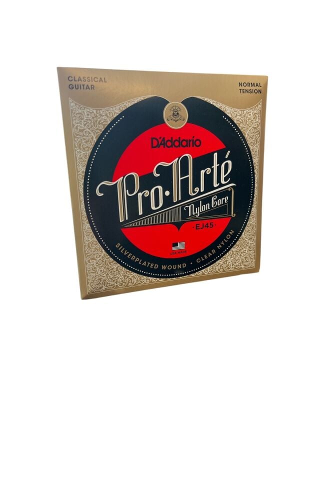 Daddario Ej 45 Klasik Gitar Tel Seti, Pro-arte, Sılverplated Woun