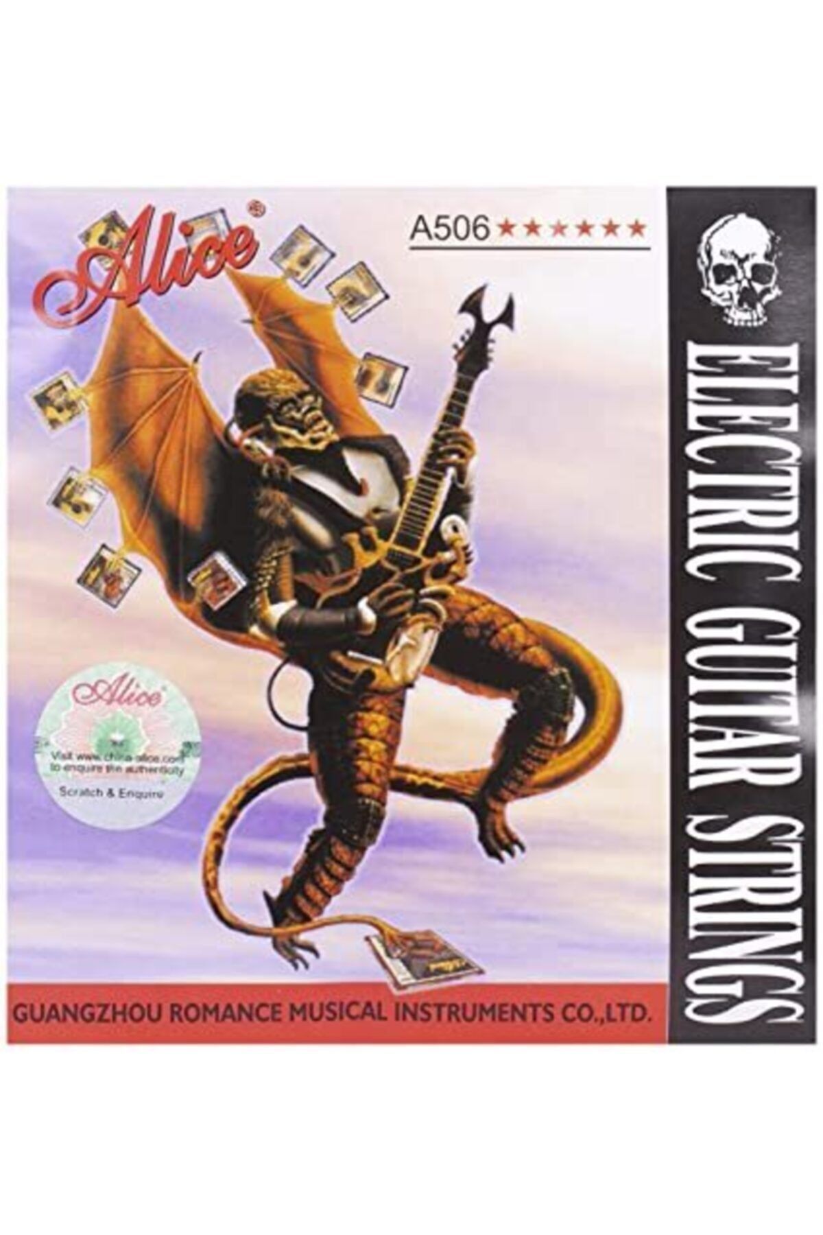 Alice A506 Elektro Gitar Tel Takımı