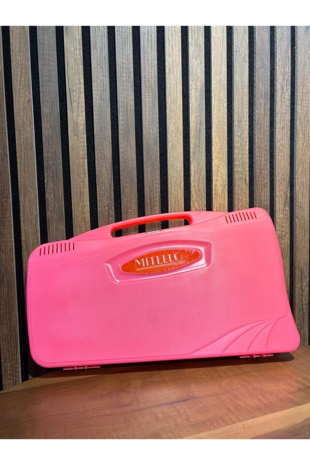 MİTELLO ÇANTALI ÇİFT SIRA PEMBE METALAFON