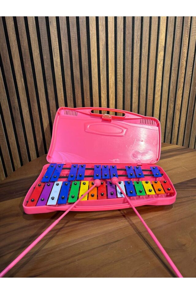 MİTELLO ÇANTALI ÇİFT SIRA PEMBE METALAFON