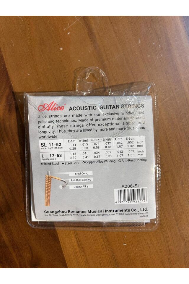 ALICE AKUSTİK GİTAR TELİ