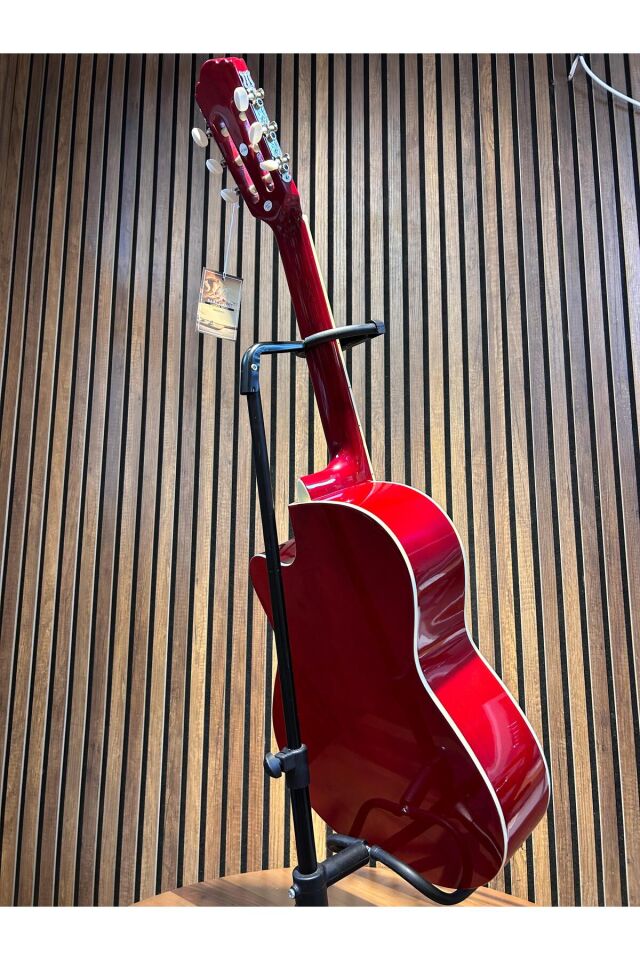 BARCELONA LC 3900 CRDS 4/4 KLASİK GİTAR KIRMIZI (KILIF+PENA HEDİYELİ)