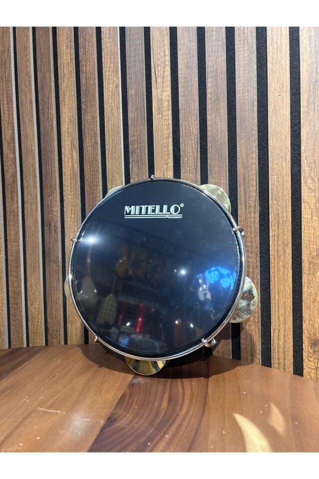 Mitello PROFESYONEL AYARLI CEVİZ KASNAK ZİLLİ TEF