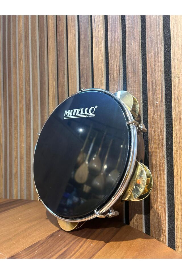 Mitello PROFESYONEL AYARLI CEVİZ KASNAK ZİLLİ TEF