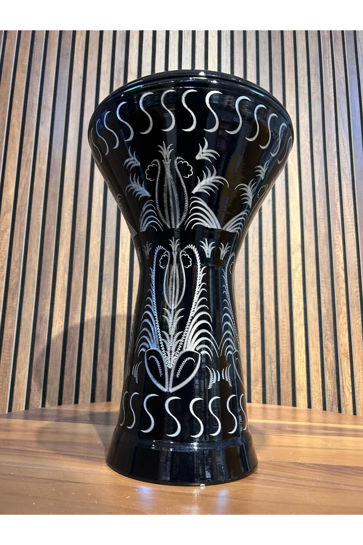 MASTERWORK BAŞLANGIÇ DARBUKA ERZİNCAN İŞLEMELİ SİYAH 22'LİK