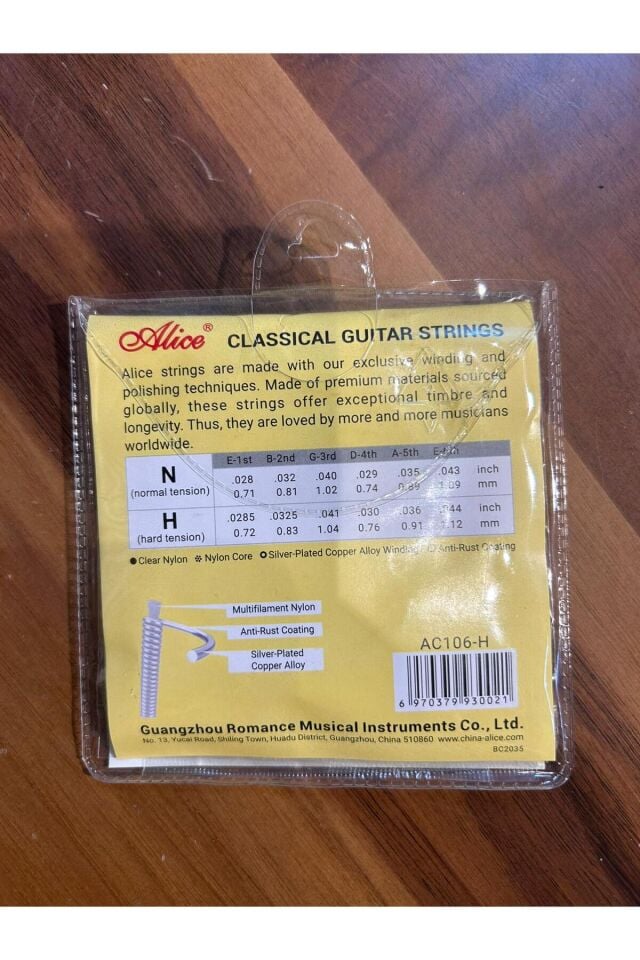 ALICE KLASİK GİTAR TELİ