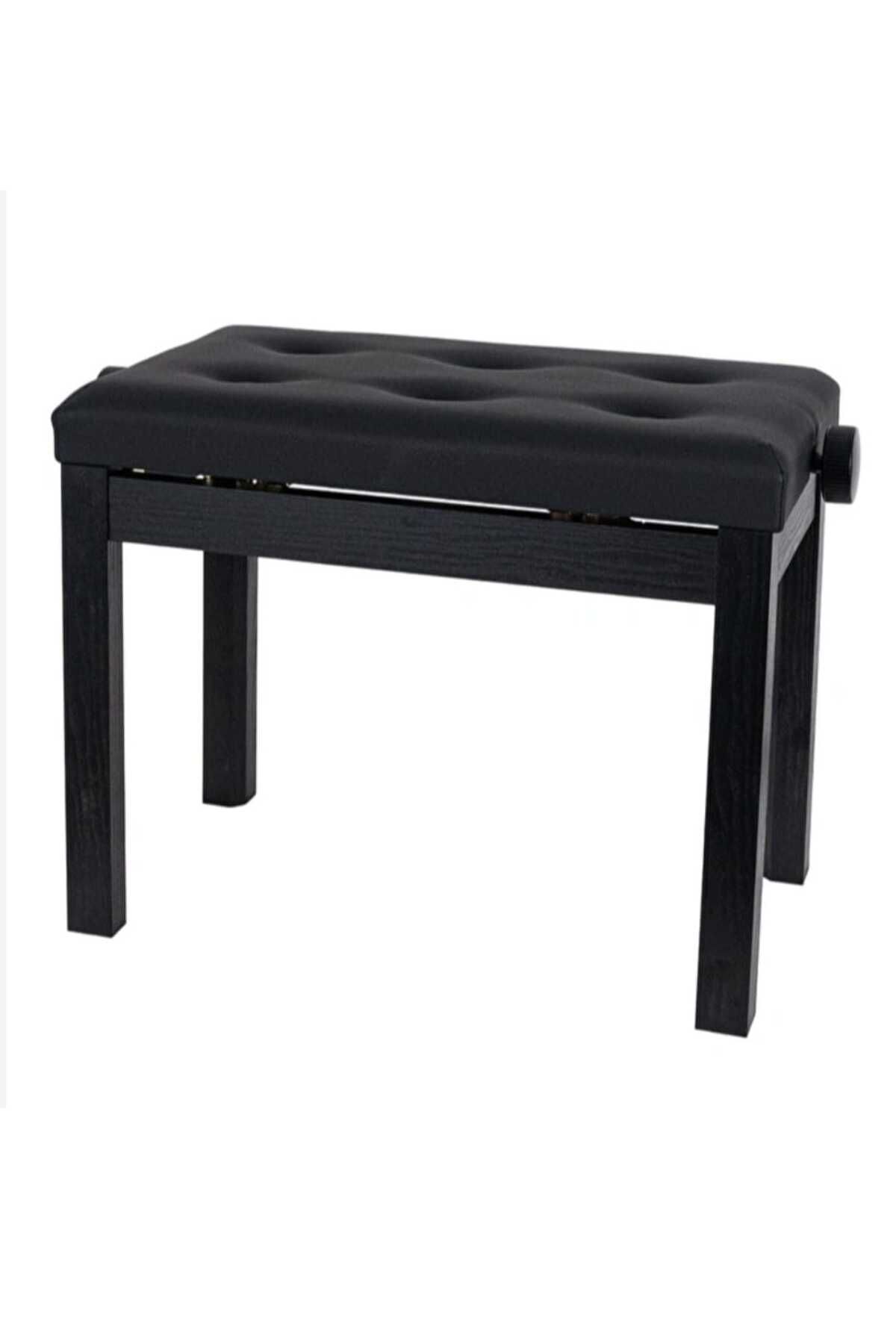 KOZMOS P-310-BK Ayarlı Piyano Taburesi - Siyah