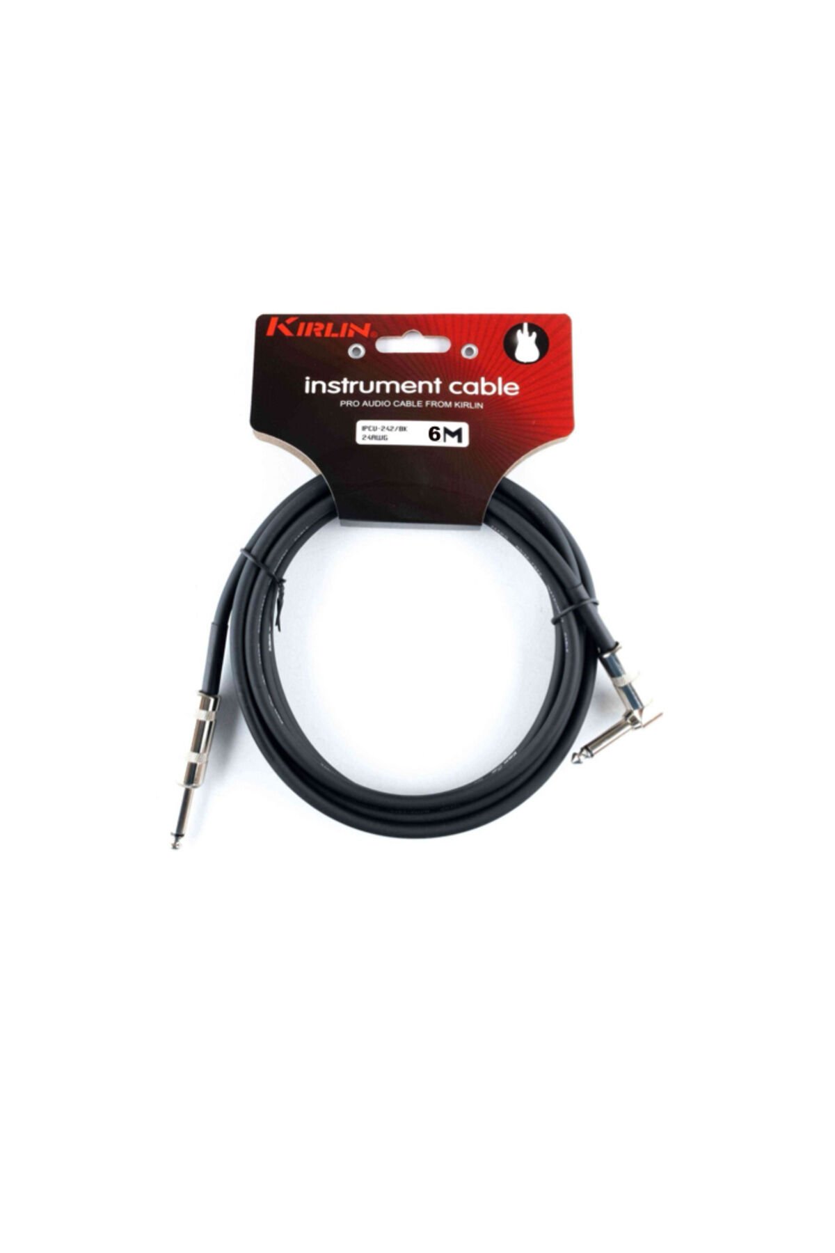 Kirlin Cable IPCV-242BK 6MT L Enstruman Kablosu - Siyah