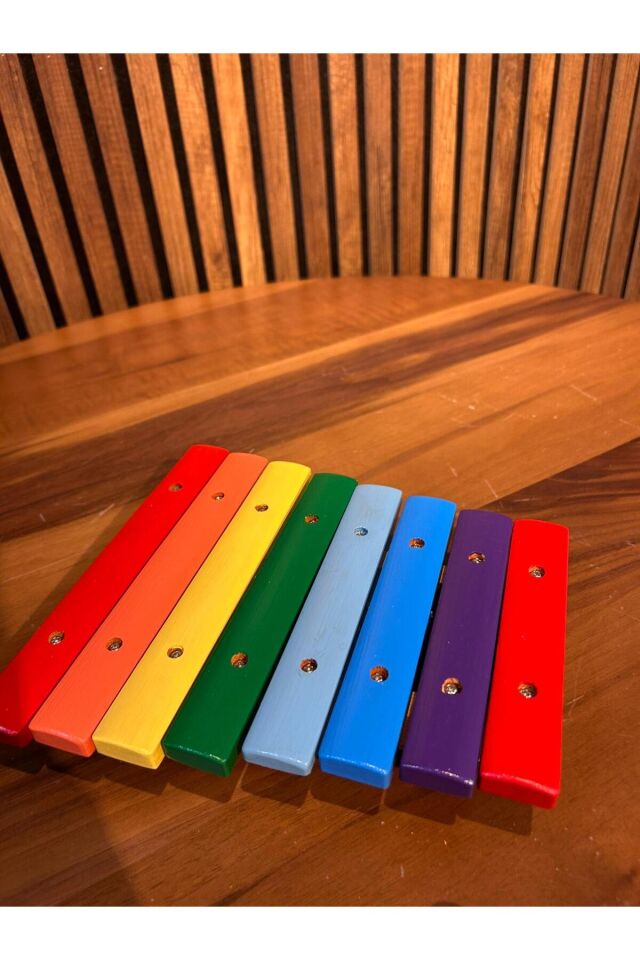 RENKLİ 8 TUŞLU METALAFON