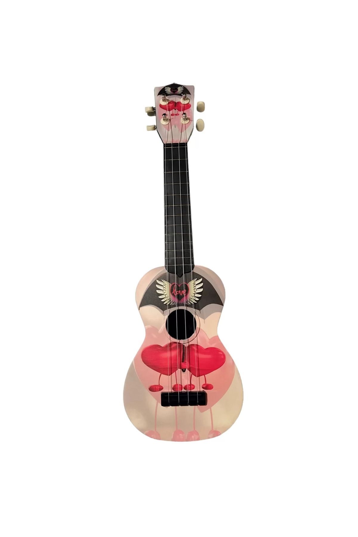 Gonzales Soprano Ukulele Sevgi Desen Kapak Xu21love