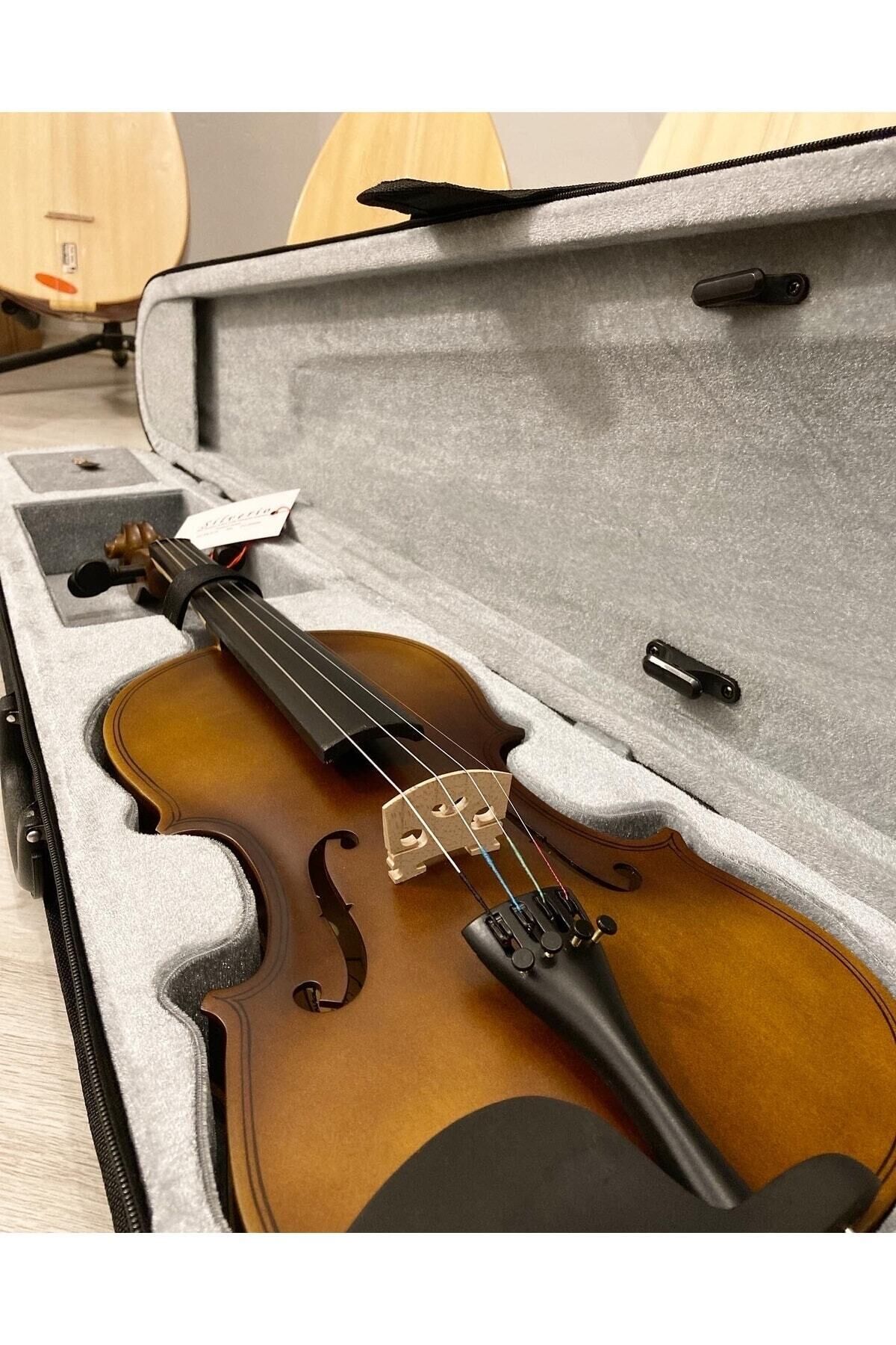 Silverio 4/4 Keman (Kutu+Reçine+Yay Hediyeli)