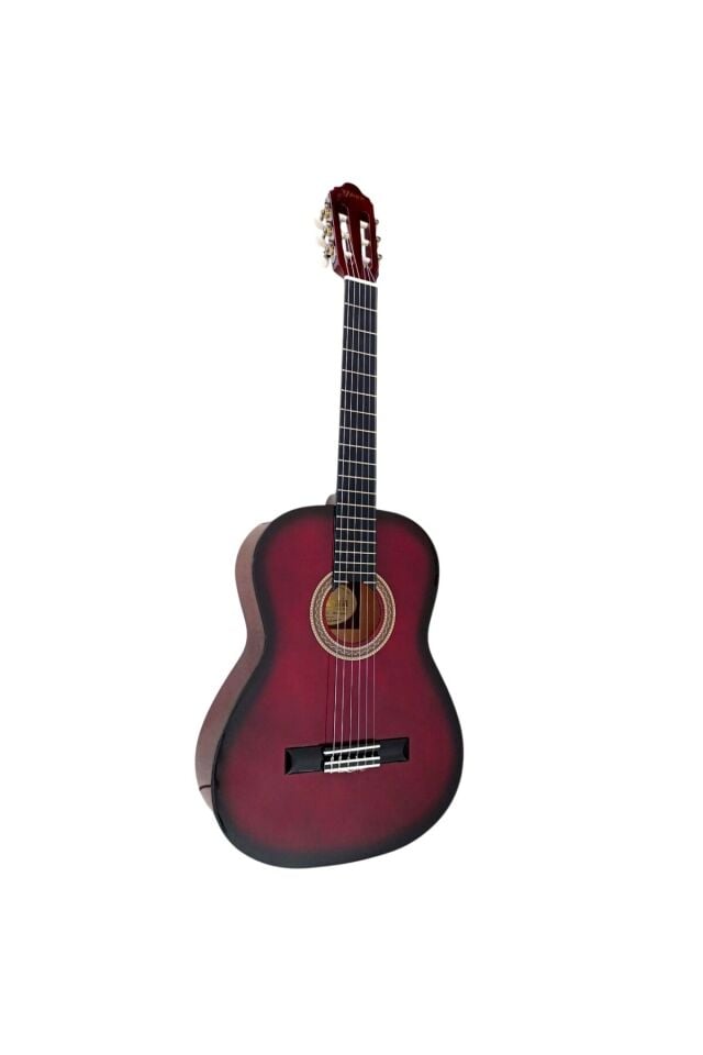 Valencia VC104TRDS Klasik Gitar 4/4 Kırmızı Sunburst Sap Çelikli