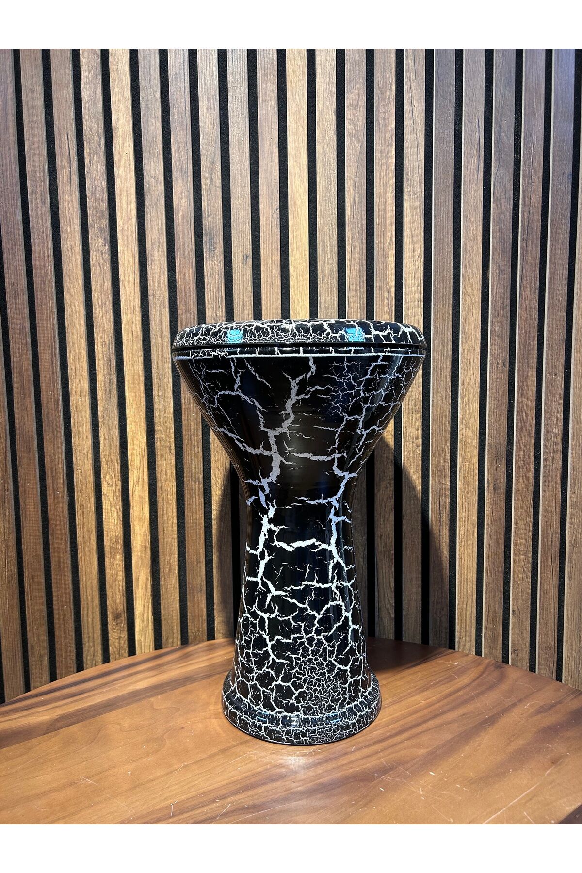 Vatan Siyah Çatlatma Desen 22'lik Çömlek Darbuka
