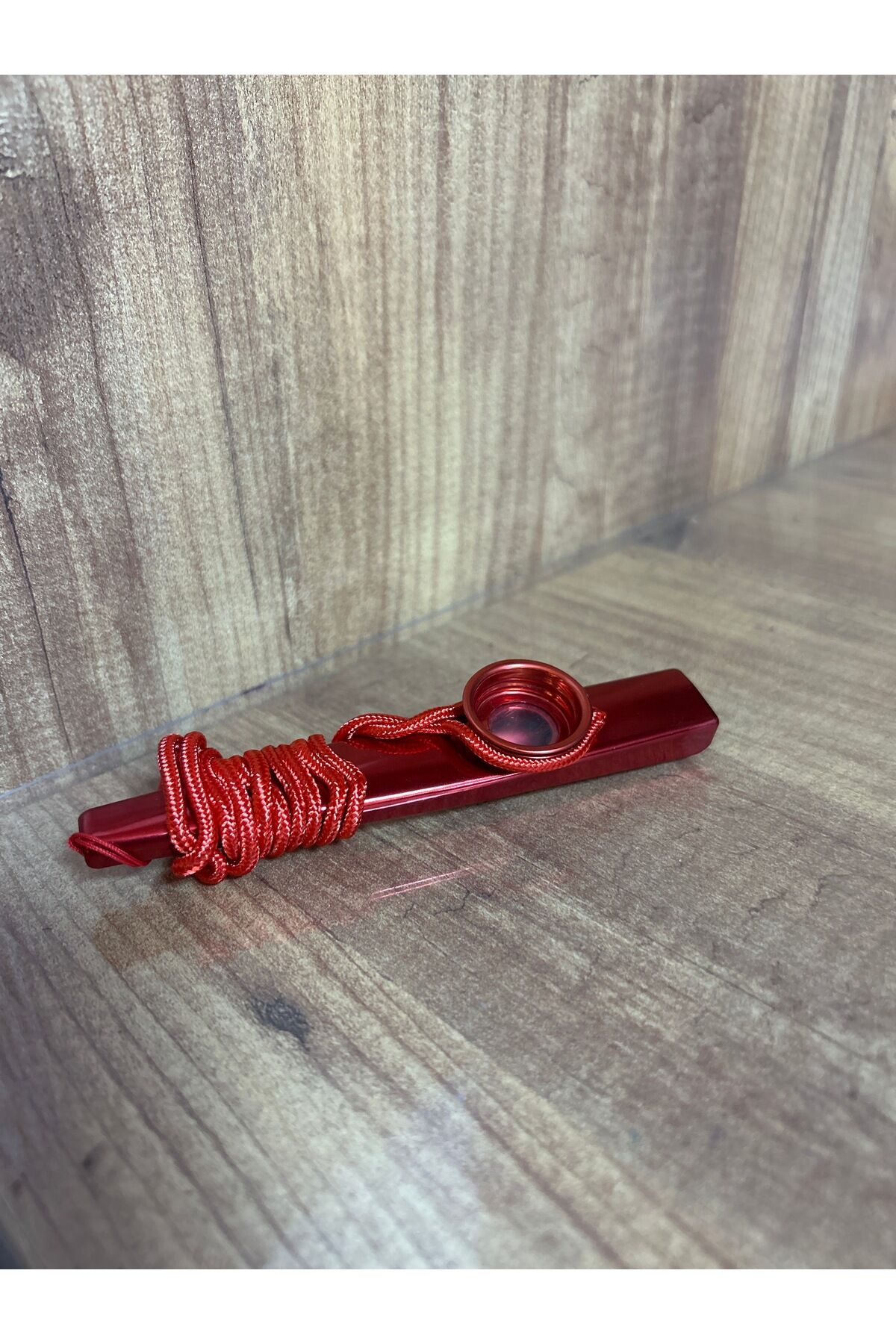 Metal Kırmızı Kazoo