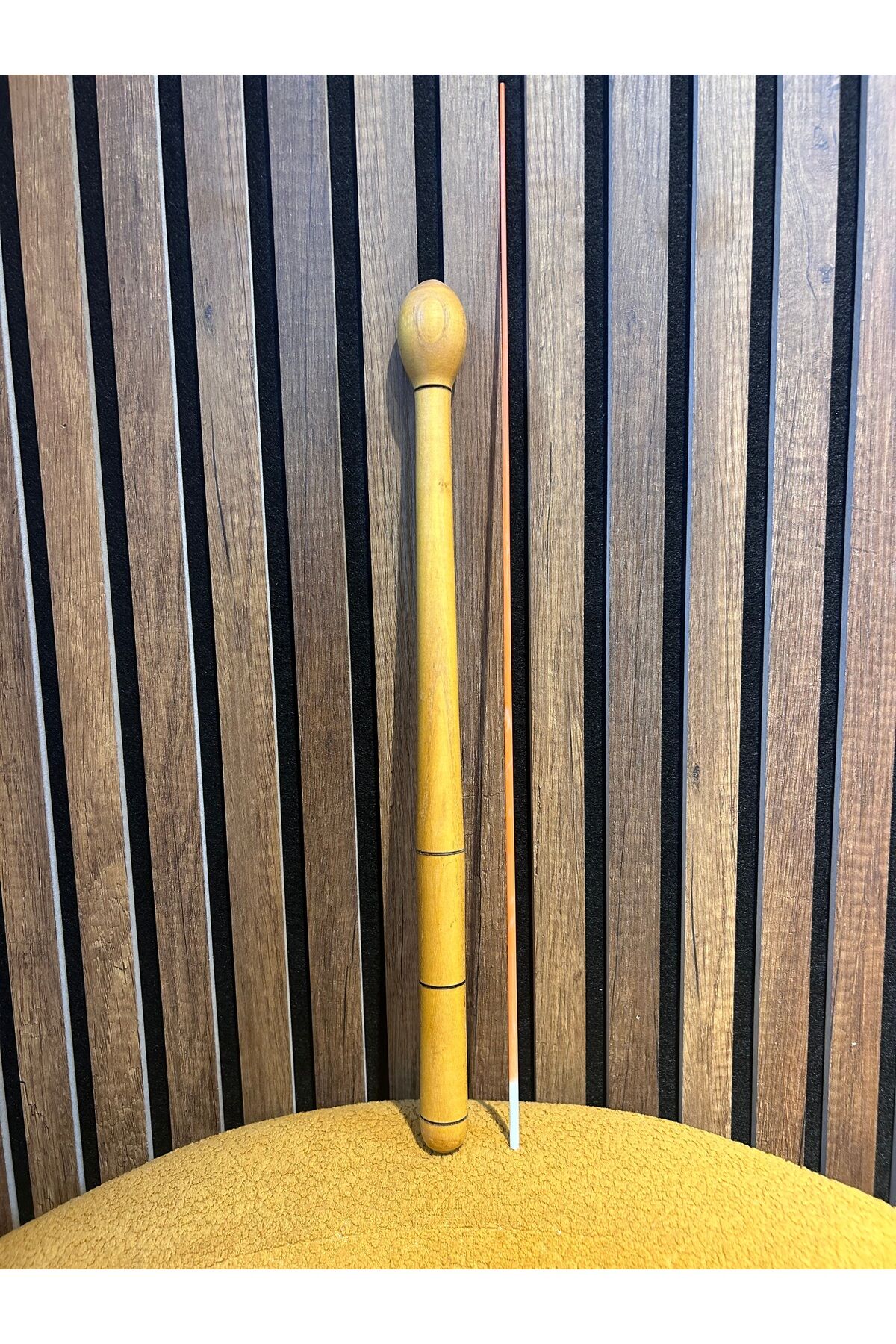 Yuvarlak Model Davul Tokmağı ve Çubuğu