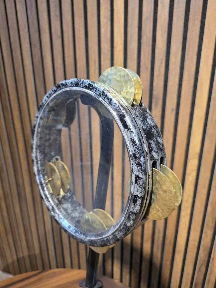 Special İçten Akordlu Def (Gri/Siyah)