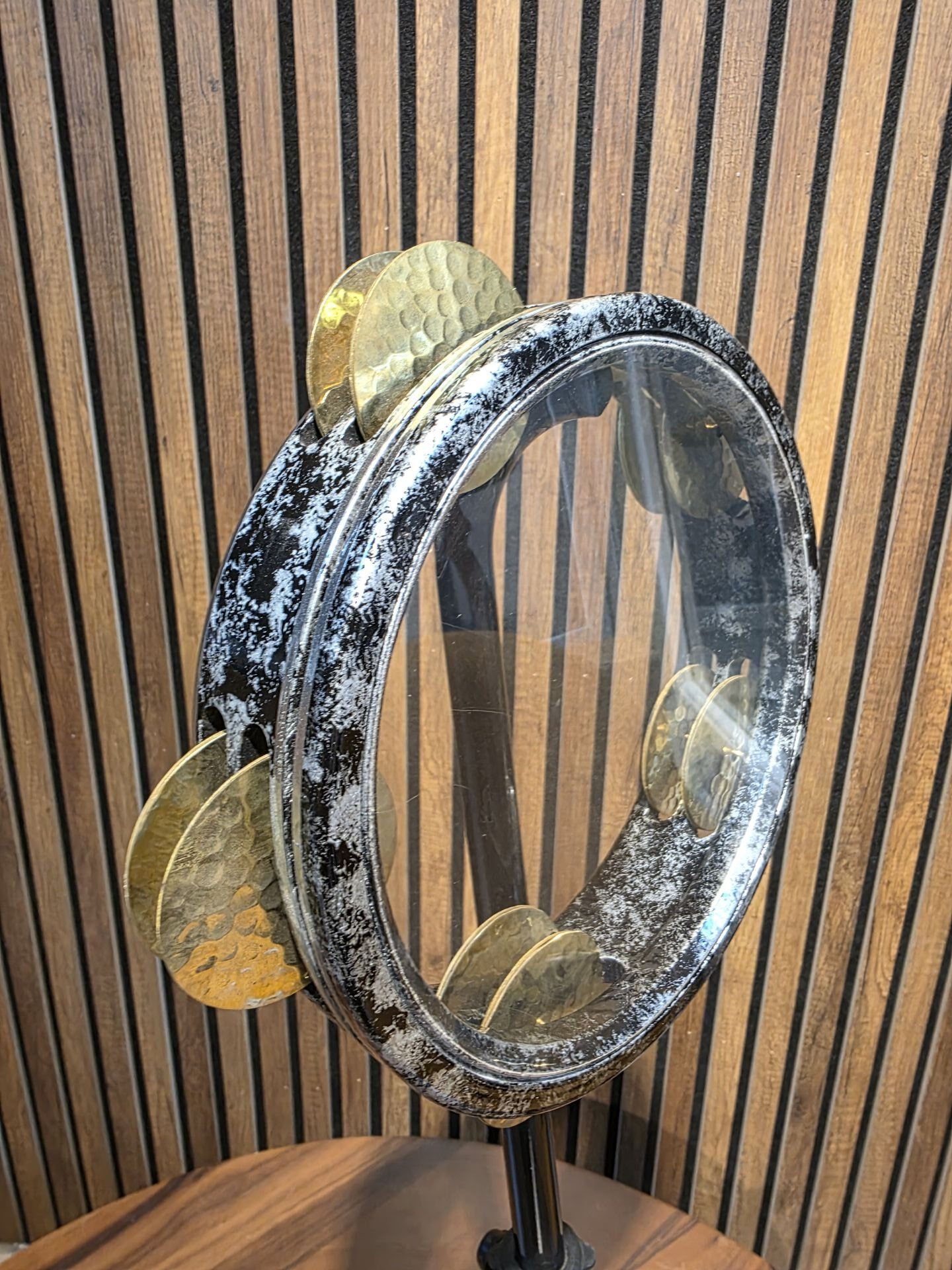 Special İçten Akordlu Def (Gri/Siyah)