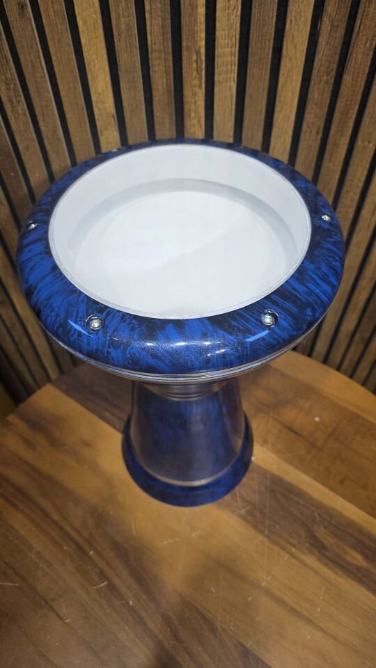 GAWHARET EL FAN LACİVERT - 23'lük PROFESYONEL DARBUKA S2 (KILIF+ALYAN HEDİYELİ)