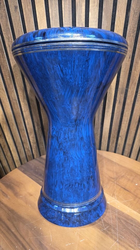 GAWHARET EL FAN LACİVERT - 23'lük PROFESYONEL DARBUKA S2 (KILIF+ALYAN HEDİYELİ)