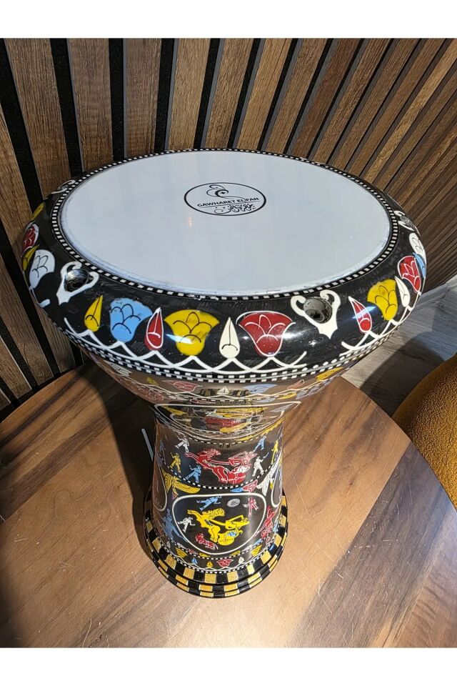 GAWHARET EL FAN PROFESYONEL 23'LİK DARBUKA - Mısır Resimli - (KILIF+ALYAN HEDİYELİ)