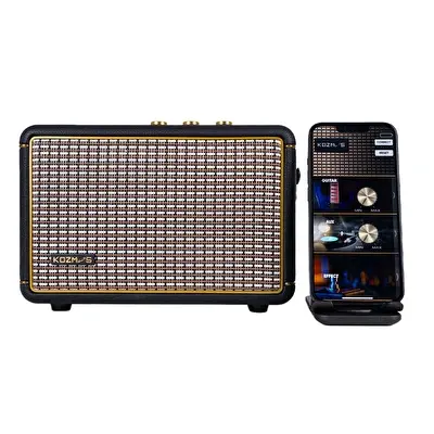 KOZMOS Blaze-30BK Uygulama ile Kontrol Edilebilen Elektro Gitar Amfisi ve Bluetooth Hoparlör