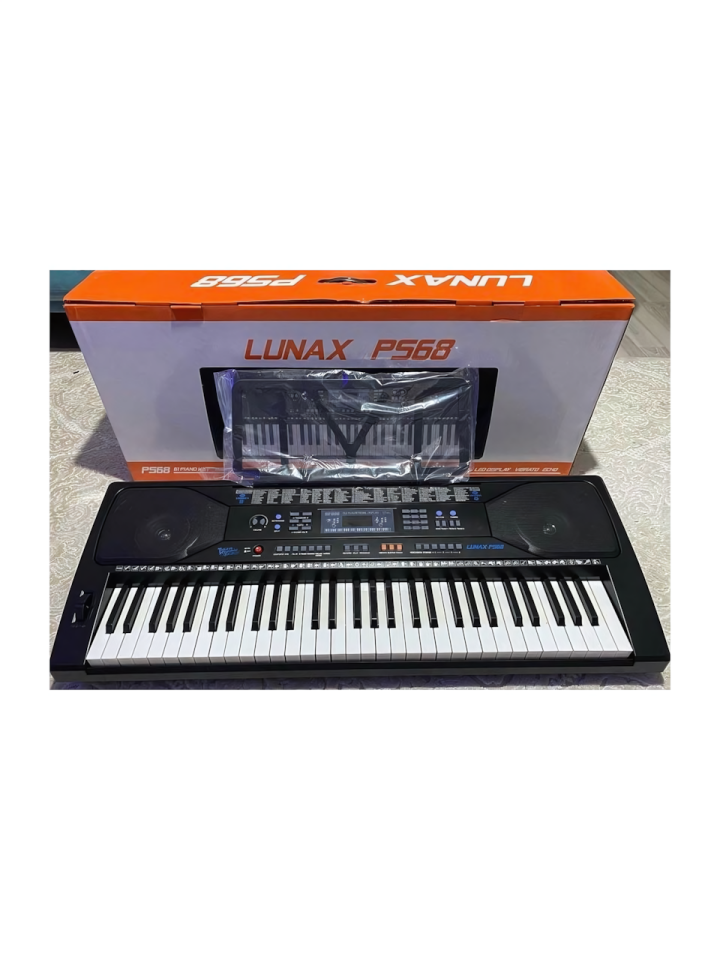 Lunax PS68 5 Oktav Org 61 Tuşlu Tuş Hassasiyetli