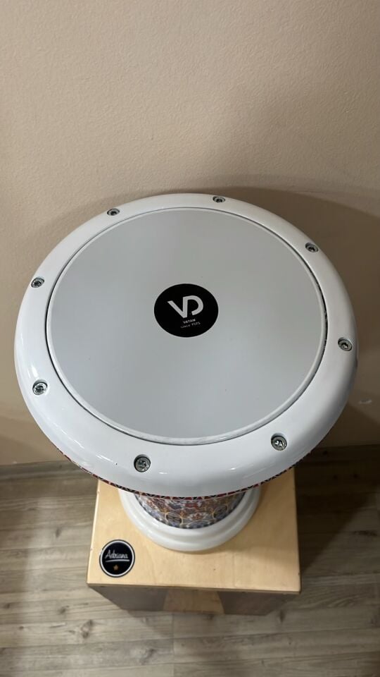 Vatan Çini Mozaik Desenli 22'lik Dökme Darbuka